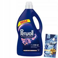 Skalbimo gelis PERWOLL Renew Dark Bloom Black, 3,75 l, 75 skalbimų + dovana PERWOLL