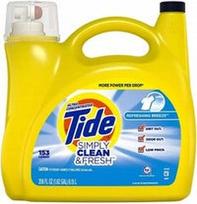 Skalbimo gelis Tide Simply Clean & Fresh, 6,15 l, 153 skalbimams