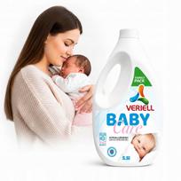Skalbimo gelis vaikų drabužiams VERIELL, hipoalerginis, 5,5 l