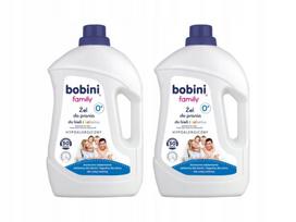 Skalbimo gelis BOBINI Family, universalus, 2 x 2500 ml
