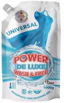 Skalbimo gelis POWER DE LUXE, 1 l, 30 skalbimų