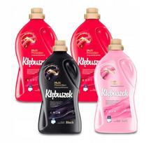 Skalbimo skystis Kłębuszek, MIX, 4 x 1,82 l, 33 skalbimai
