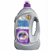 Skalbimo gelis WASH&FREE, 4 kg, levandų ir Marselio muilo kvapo, universalus