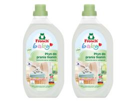 Skalbimo skystis FROSCH Baby, universalus, 2 x 1550 ml