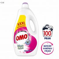 Skalbimo gelis OMO Brilliant Color, 5 l, 100 skalbimų, veiksmingas per 30 min