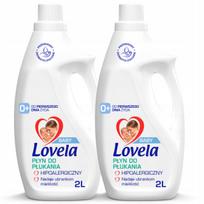 Skalbinių minkštiklis vaikams Lovela Baby, hipoalerginis, nuo 0+, 2 x 2 l