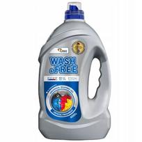 Skalbimo gelis WASH&FREE Universalus 4 kg, mėlynas, švelnus