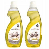 Vilnos skalbiklio rinkinys su lanolinu, merino vilna, kašmyru ir nanosidabru, 2 x 1 l