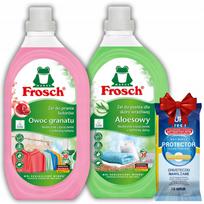 Skalbimo gelis Frosch Aloe Vera ir granatų, 3 l, 60 skalbimų + dovana