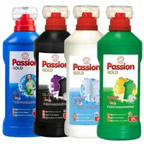 Skalbimo gelis Passion Gold, 4 x 2 l, baltiems ir juodiems drabužiams