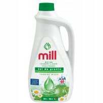 Skalbimo gelis Mill, universalus, natūralus, 3 l, 60 skalbimų