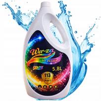 Skalbimo gelis WER-ZA Colour, 5,8 l, 113 skalbimų, spalvotiems drabužiams
