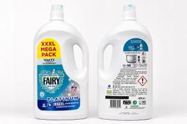 Skystas skalbiklis FAIRY PLATINUM NON BIO, 4030 ml, 130 skalbimų, papildoma dėmių šalinimo galia