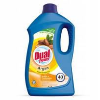 Skalbimo skystis DUAL POWER su argano aliejumi, 40 skalbimų, 2000 ml