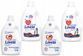Skalbimo priemonių rinkinys Lovela Baby, spalvotiems ir baltiems drabužiams, 4 x 2,9 l