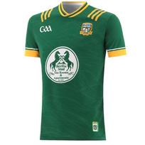 2025 Nauji GAA Airijos Meath Dublin Kerry trumpomis rankovėmis vyriški regbio marškinėliai L blue