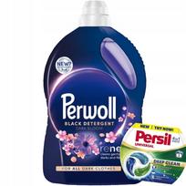 Skalbiklis juodiems audiniams Perwoll Renew Dark Bloom, 3 l + dovana