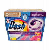 Skalbimo kapsulės Dash All in1 su Lenor imbierų lelija ir guava, 17 vnt.