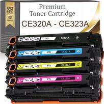 Tonerio kasetės HP CE320A 128A, 4 vnt., LaserJet Pro CM1415FN/CM1415FNW/CP1525N/CP1525NW
