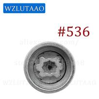 1Pcs #531-#540 Car Tire Anti-Theft Screw Removal Tool Socket Key Sleeve For VW Touareg Sharan Beetle Phaeton Tiguan CC Scirocco 1pcs 536 gray