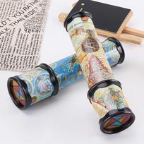 Kaleidoscope Magic Stretchable Rotating Kaleidoscope Glasses Adjustable Fancy World Children's Toys Classic Educational Toys gray