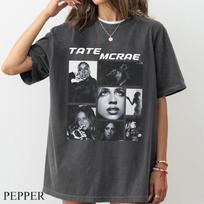 Comfort Colors Tate McRae marškinėliai, Miss Possessive turo marškinėliai, Think Later turo atributika, Retro Tate Mc Rae atributika, Unisex marškinėliai, Koncerto gerbėjo dovana S black