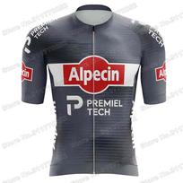 Alpecin Deceuninck komandos dviratininko aprangos komplektas Mathieu Van Der Poel dviratininko apranga vyrams kelias Dviratininko marškinėliai Dviratininko šortai su petnešėlėmis L