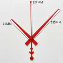 Metaliniai Sieniniai Laikrodžio Rodyklės Auksinės Namų Dekoras Valandinė Rodyklė Minutinė Rodyklė Sekundinė Rodyklė Didelės Laikrodžio Rodyklės Vienas Rinkinys