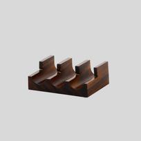 Thickened Sushi Stand U-shaped Sushi Wooden Tray Creative Food Display Rack  Hotel Use Style E 5.08x3.54in