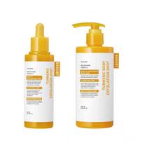 Kurkumos šveičiamasis kūno esencija, Kojinės rūgšties niacinamido vitamino C odos priežiūros serumas combination
