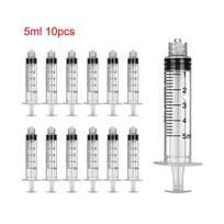 1/5/10 vnt. Luer Lock švirkštai 3ml 5ml 10ml 20ml 30ml 50ml 100ml Plastikinis švirkštas Hidroponikos maistinių medžiagų švirkštų įrankiai Mėgintuvėlis