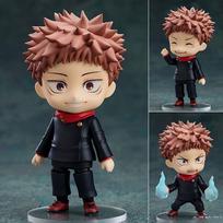 Q Version Nendoroid 1479 Yuji Itadori Anime Action Figure Interchangeable Face Doll Model Desktop Ornaments Collect Toy Gifts