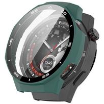 Visi viename vandeniui atsparus TPU dėklas su grūdintu stiklu, skirtas Huawei Watch GT6 Pro / GT7 Pro (46 mm) Huawei Watch GT7 Pro  žalia