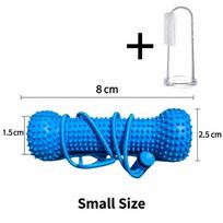Prevents Tooth Decay Dual-Action Canine Dental Prop Dog Toothbrushing Toy  Pet Oral Care Small+Toothbrush