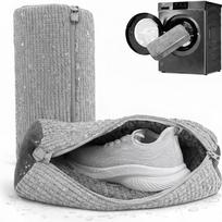 2PCS Shoe Washing Machine Bag for Washer Dryer Reusable Sneaker Washing Bags Shoe Laundry Bags Cleaning for Running Gym Shoes
