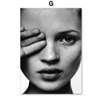 Šiaurės šalių plakatai Langų gyvenimas Sienų menas Drobės tapyba juodai balta mergina ananasai ir spaudiniai svetainės dekoravimui A4 21x30cm No Frame black