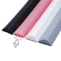 100 cm silikoninė kieto slenksčio vandens sulaikymo juostelė, vonios dušo vandens blokavimo juosta, stalviršio vandens blokavimo juosta, tvirta vandeniui atspari juostelė length：40cm pink