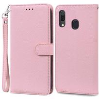 A40 dėklas Samsung Galaxy A40 dėklas Odinis piniginės tipo atverčiamas dėklas Samsung A40 A 40 dėklas SM-A405F dangtelis Coque Fundas Etui Capa For Samsung A40 gray