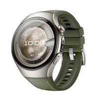 Odinis silikoninis dirželis Huawei Watch 5 46mm 42mm apyrankei, minkštas gumos apyrankė Huawei Watch 5 46mm 42mm išmaniajam laikrodžiui Huawei Watch5 46mm gray