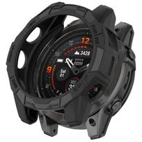 TPU Minkštas Silikoninis Dėklas Garmin Epix Pro (2 gen) 51MM 47MM 42MM Fenix 7S 7 7X Pro Apsauginis Dangtelis Korpusas Laikrodžio Dirželis For Fenix 7S Pro juoda