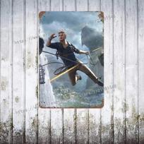 Uncharted 4 A Thief’s End Decor Poster Vintage Tin Sign Metal Sign Decorative Plaque for Pub Bar Man Cave Club Wall Decoration 30x40cm(11.8x15.7inch)