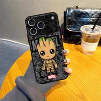 Marvel Groot Deadpool minkštas dėklas iPhone 16e 15 16 14 Plus 17 Air 7 8 XS Max 12 13 11 17 Pro Max 13 Mini iPhone 11 Pro Max