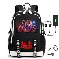Stranger Things Didelės talpos kuprinė KTB black