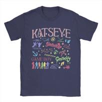 Katseye narys ir dainų koliažas, vintažiniai marškinėliai, unisex, globalaus popo gerbėjo Y2K marškinėliai, 100% medvilnės, kasdienis, trumpomis rankovėmis viršus S žalia