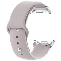Minkštas silikoninis dirželis Samsung Watch 8 Galaxy Watch 8 Classic laikrodžiui Pakeitimas Moterims vyrams Be tarpo Galaxy Watch8 40 44 Correa for galaxy 8 40 44mm gray