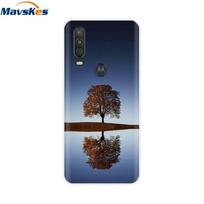 Mobile Phone Bag Case For Moto One Action Case Soft TPU Silicone Back Cover For Motorola Moto One Vision OneAction Cases Shell Moto One Action gray