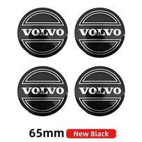 4 vnt. 56mm 60mm 65mm Automobilio ratų centriniai dangteliai Emblema Lipdukas Lipdukai Volvo XC90 XC60 C30 T6 S60 C70 XC40 V40 XC70 V70 V60 gray