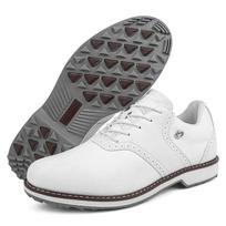 New High-Soled Leather Golf Shoes: Spike-Ready, Wear-Resistant, and Non-Slip for Outdoor Training 44