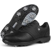 New High-Soled Leather Golf Shoes: Spike-Ready, Wear-Resistant, and Non-Slip for Outdoor Training 40