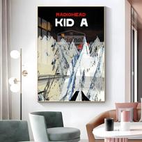 1 vnt. Populiarios muzikos roko grupės R-Radiohead plakato lipduko spaudinys Vandeniui atsparus sienos meno kūrinys svetainei, miegamajam, namų dekoravimui 21x30cm No Frame